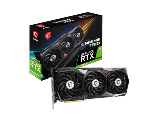 Msi Geforce Rtx™ 3060 Ti Gaming X Trio 8gd6x