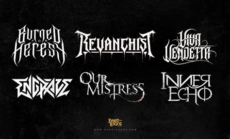 Metal Band Logos | Band Logos | We Design Killer Band Logos!