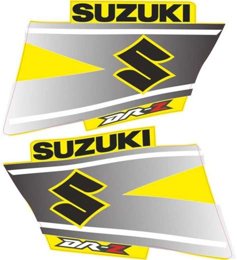 Suzuki Drz Logos Decals Stickers And Graphics Mxg One Best Moto Decals