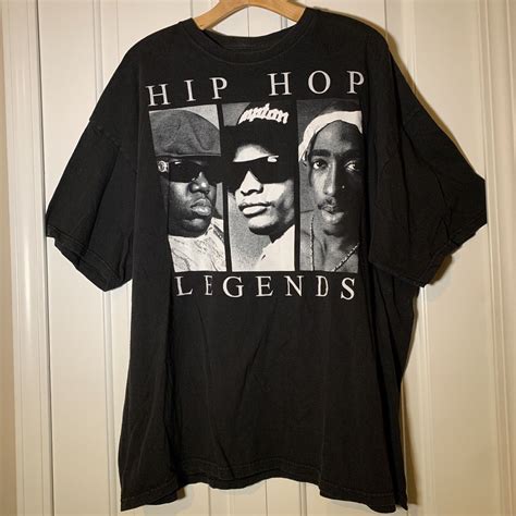 Hip Hop Legends Notorious Big Eazy E Tupac Graphic Sh Gem