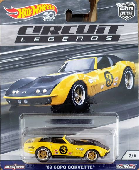 Hot Wheels Car Culture Circuit Legends Copo Corvette Universo