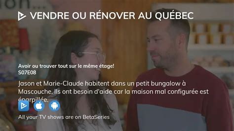 Watch Vendre Ou R Nover Au Qu Bec Season Episode Streaming