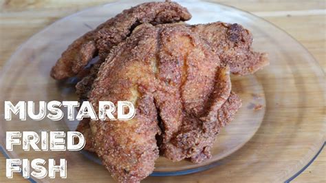 How To Make Mustard Fried Fish Youtube