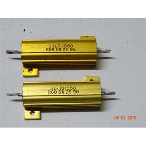 Armoured Resistor 068 Ohm 50 Watt