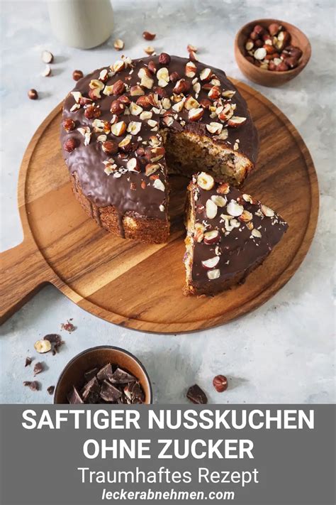 Gesunder Nusskuchen Ohne Zucker Rezept Mit Zutaten