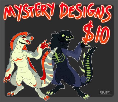 Mystery Crocodile Designs Furry Adoptable Fullbody Fursona Etsy