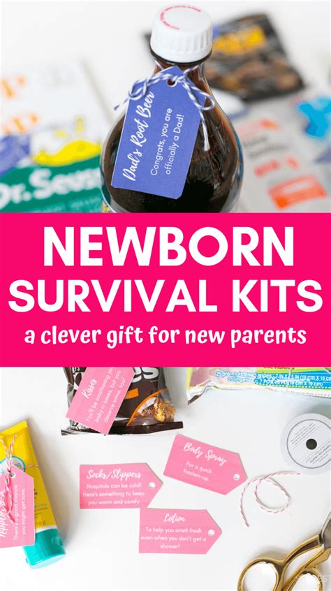 New Mom Survival Kit Baby Shower Gift Ideas So Festive