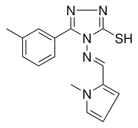 5 3 ME PH 4 1 ME 1H PYRROL 2 YL METHYLENE AMINO 4H 1 2 4 TRIAZOLE