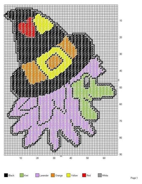 Pin By Mellisa Theriot Soley On Halloween Plastic Canvas Plastic