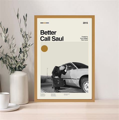 Better Call Saul Poster Better Call Saul Print Custom Poster Vintage