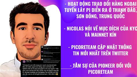 Pi Network Nicolas N I V Kyc Picoreteam C P Nh T Tin T C M I Nh T