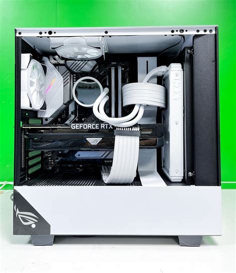 NZXT White Gaming PC | Gaming pc, Custom pc, Gaming pc build