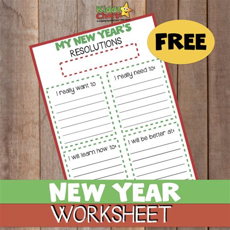 New Years Resolution Activities For Elementary Students