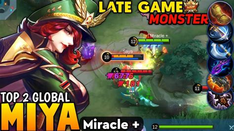 Brutal Damage Miya Late Game Monster Top Global Miya By Miracle