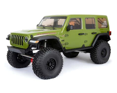 Axial SCX6 Jeep JLU Wrangler 1 6 4WD RTR Electric Rock Crawler Green