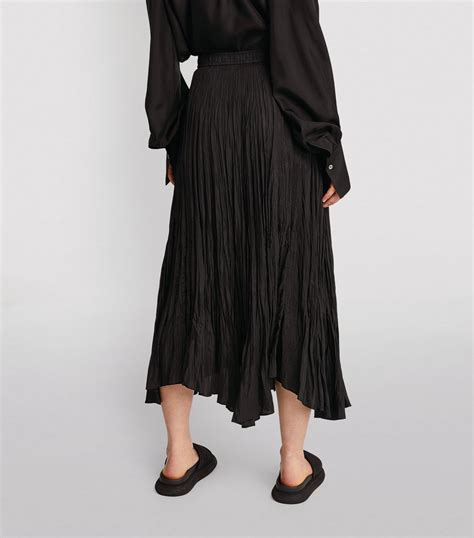 Joseph Black Habotai Sully Skirt Harrods UK