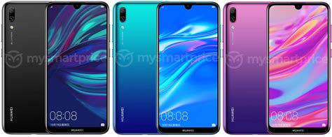 Huawei Y7 Prime 2019 filtrado notch y doble cámara trasera