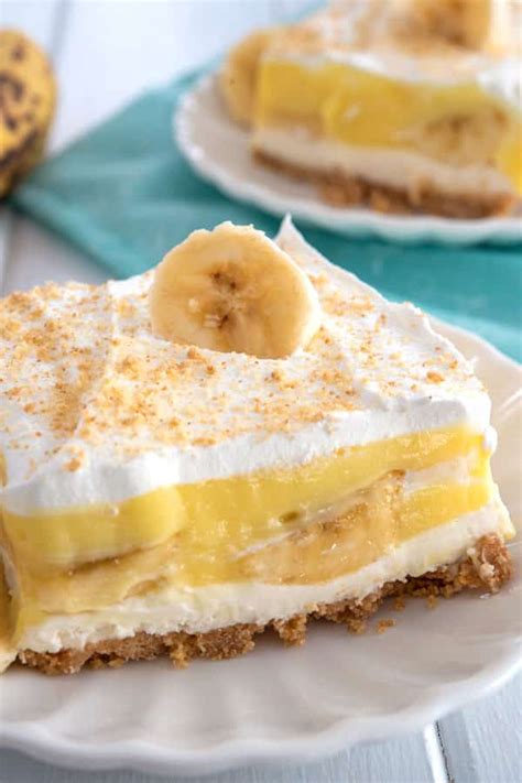 No Bake Cheesecake Banana Dessert Kitchen Gidget