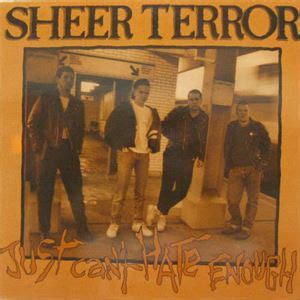 JUST CAN T HATE ENOUGH SHEER TERROR シアーテラーPUNKディスクユニオンオンラインショップ