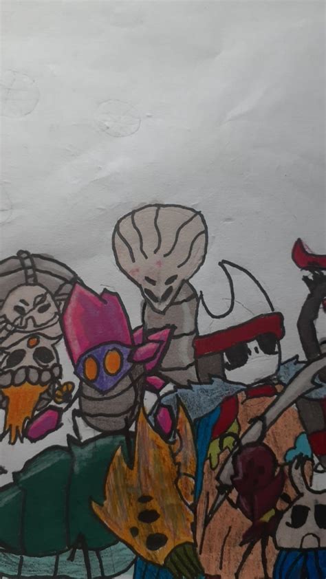 Day 24 of drawing every Hollow Knight boss. Gorb : r/HollowKnightArt