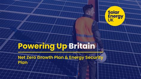 Powering Up Britain High Level Analysis Solar Energy Uk