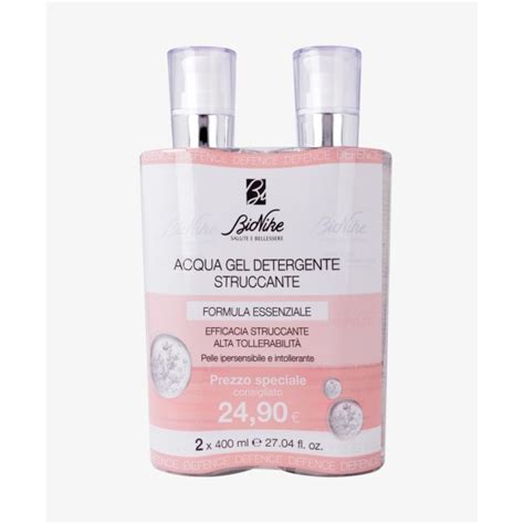 Defence Acqua Gel Detergente Struccante Bi Pack