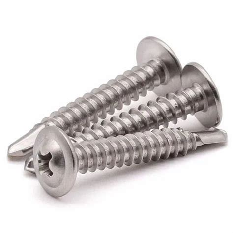 Mild Steel Full Threaded Self Tapping Screws Size 1 5inch L At Rs