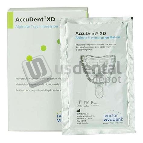 Accudent Xd Alginate Tray Impressio Ivoclar Vivadent Us