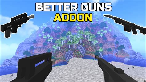 Better Guns Addon For Minecraft PE Bedrock 1 18 3D Gun Addon For MCPE