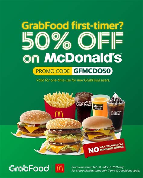 Manila Shopper Mcdo Promo For Grabfood First Timers