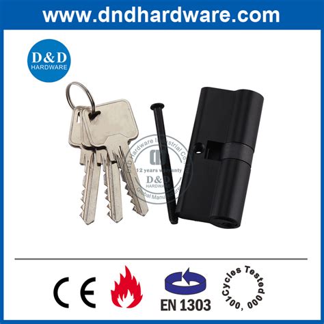 BS En 1303 Euro Profile Master Key Lock Best Solid Brass Black Double