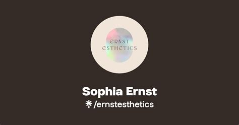 Sophia Ernst Linktree