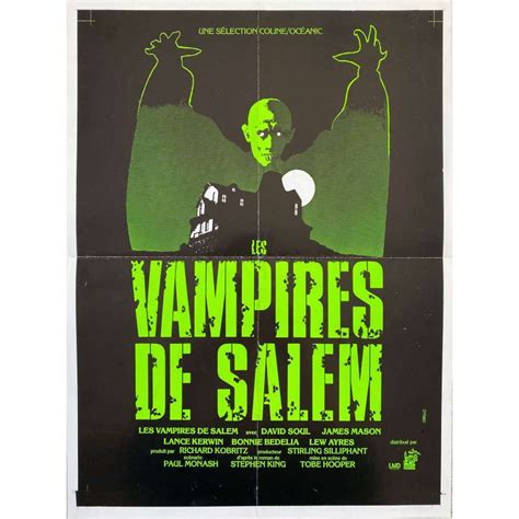 Affiche De Film Fran Aise De Les Vampires De Salem Mod Vert X Cm