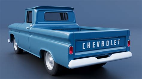 Fichier 3d Chevrolet C10 1961 🚙・design Imprimable En 3d à Télécharger・cults