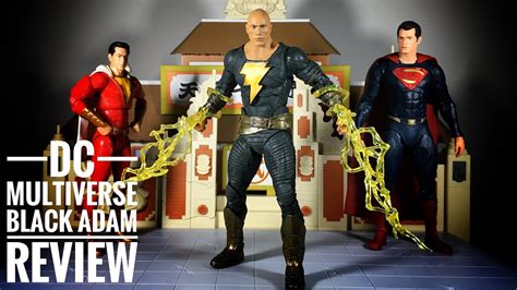 New Mcfarlane Toys Dc Multiverse Black Adam Movie Review Youtube