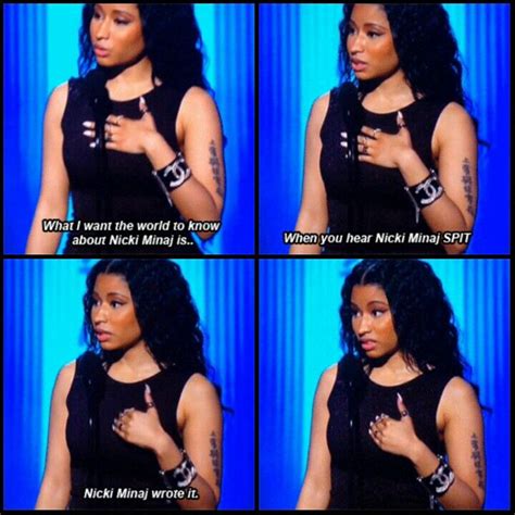 Pin by Nina Smith on Nicki Minaj | Nicki minaj quotes, Nicki minaj ...