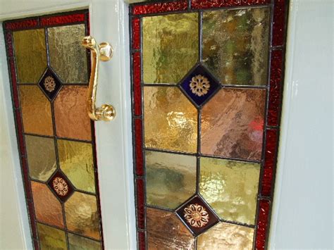 A Victorian Style Stained Glass Front Door Stained Glass Doors Company