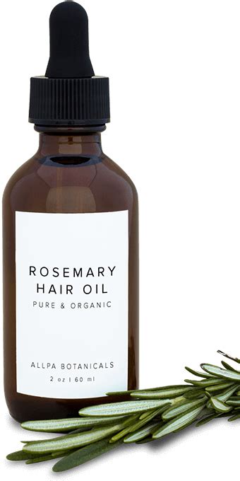 Rosemary Hair Oil To Strengthen Hair And Stimulate Growth By Allpa Botanicals