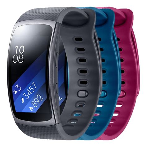 Reloj Samsung Gear Fit Contra Agua Touch Gps Wi Fi Negro