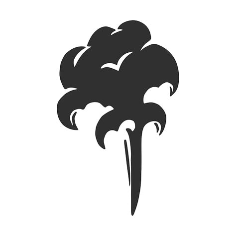 Premium Vector Hand Drawn Explosion Cloud Splash Smoke Element Comic