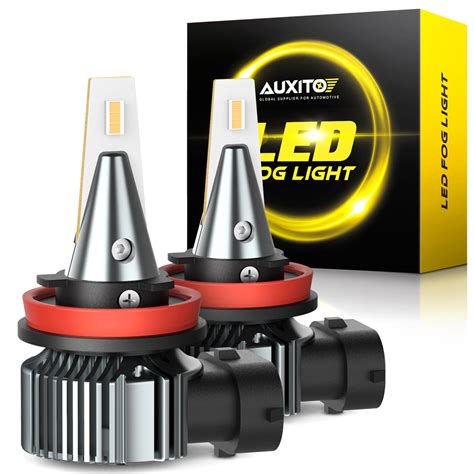 Auxito Pcs H H H Jp Led Fog Lamp Lm H Led Fog Light Day