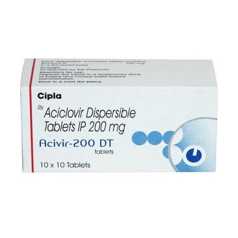 Aciclovir Dispersible Tablet At Best Price In Mumbai Maharashtra