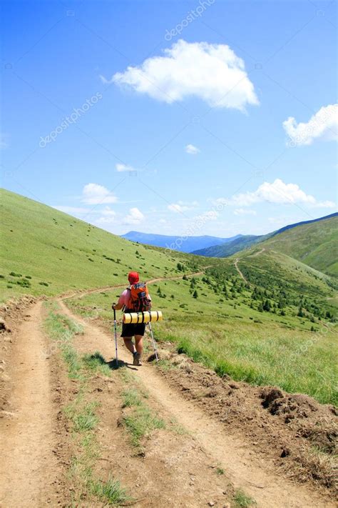 Summer hiking in the mountains. — Stock Photo © vetal1983 #19341457