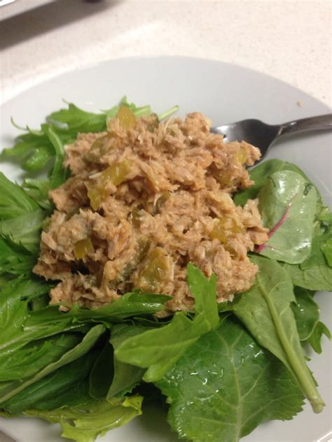 No Mayo Tuna Salad Directions Calories Nutrition More Fooducate