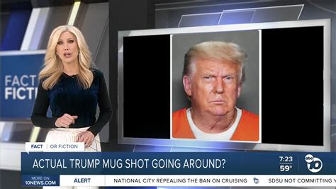 Fact Or Fiction Is Trump S Actual Mugshot Going Around