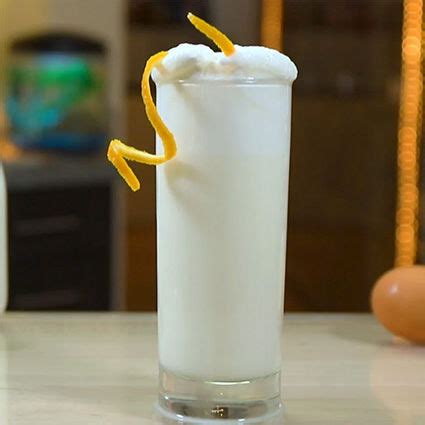 Gin Fizz Cocktail Recipe | Home Bar Menu