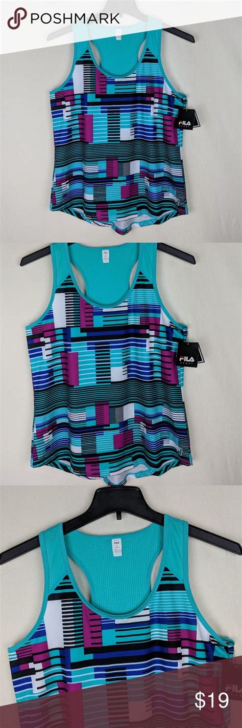 New Fila Sports Womens Athletic Tank Top Womens Athletic Tank Tops Athletic Tank Tops