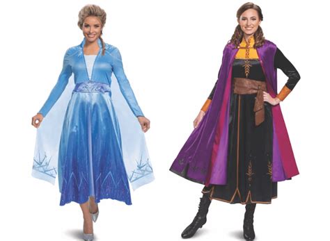 'Frozen 2' Elsa and Ana Costumes For Adults and Children Coming October 4th