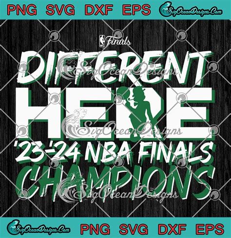 Boston Celtics Different Here Svg Nba Finals Champions Svg Png