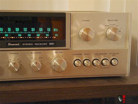 SANSUI STEREO RECEIVER 661 Photo #409319 - Canuck Audio Mart